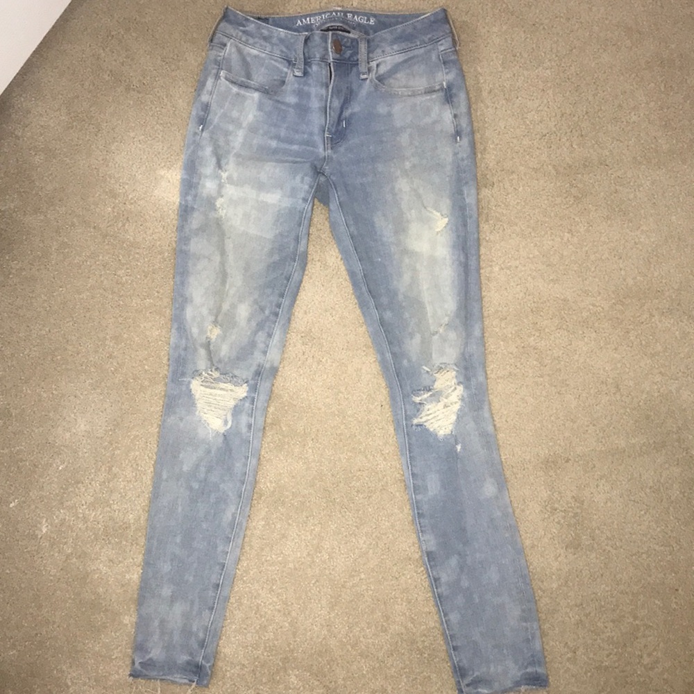 American Eagle 360 Super Stretch Jegging Sz 2